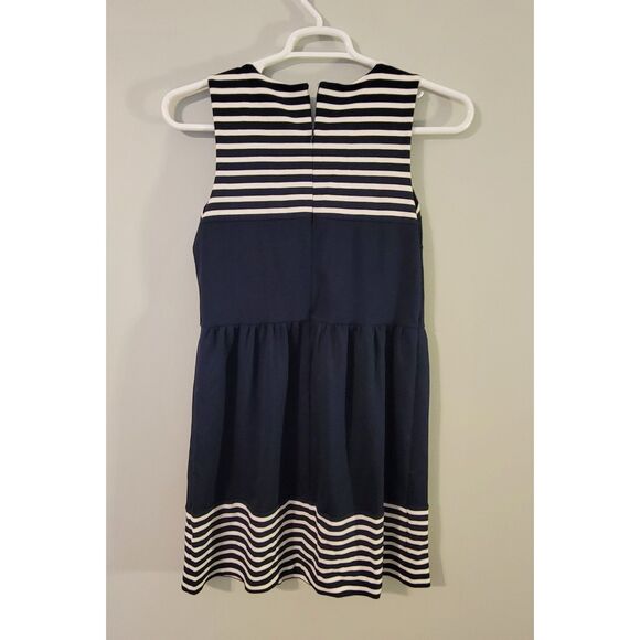 Loft Womens Sleeveless Sheath Nautical Dress Size 6 Midi Length - Picture 6 of 6